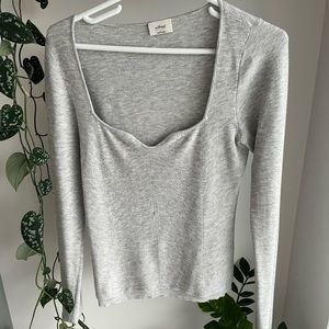 Wilfred Tuscany Sweater in Grey from Aritzia👽